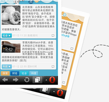 迎合国内用户使用喜好微博界面