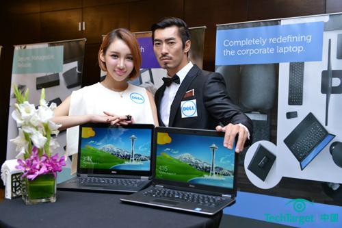 模特展示Latitude新品系列