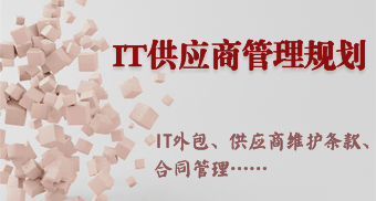 IT供应商管理规划